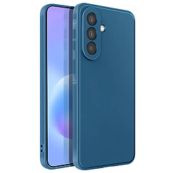 Avizar Coque pour Galaxy A57 en Silicone Souple Antichocs Oléophobe Bleu