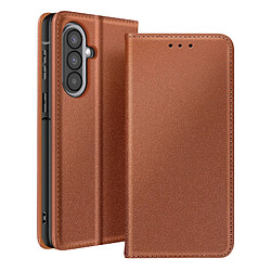 Avizar Étui Folio pour Galaxy A57 avec Portes-cartes et Fonction Stand Marron