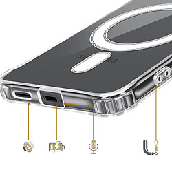 Acheter Avizar Coque pour Galaxy S26 Magnetique Qi2 Compatible MagSafe Transparent