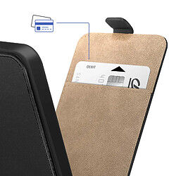 Avizar Étui pour Galaxy A57 Rabat Vertical avec Porte-Cartes et Fonction Support Noir pas cher