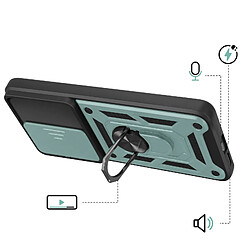 Avis Avizar Coque pour Galaxy S26 Plus avec Bague Support et Cache Caméra Coulissant Vert