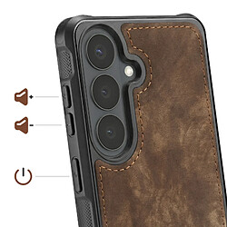 Avis CaseMe Protection 2-en-1 pour Galaxy S26 avec Coque Détachable et Porte-Monnaie Marron