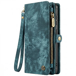 CaseMe Protection 2-en-1 pour Galaxy S26 avec Coque Détachable et Porte-Monnaie Bleu