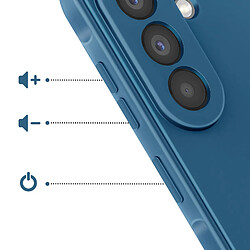 Avis Avizar Coque pour Galaxy A57 en Silicone Souple Antichocs Oléophobe Bleu