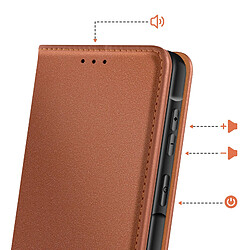 Avis Avizar Étui Folio pour Galaxy A57 avec Portes-cartes et Fonction Stand Marron