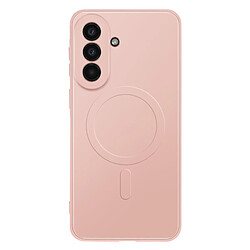 Avizar Coque pour Galaxy A57 avec Anneau Magnétique Intégré et Contour Caméra Surélevé Rose