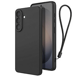 Avizar Coque pour Galaxy S26 Plus Finition Mate avec Bords Surélevés et Dragonne Noir