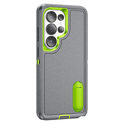 Avizar Coque pour Galaxy S26 Ultra Trimatière Renforcée avec Béquille Intégrée Gris