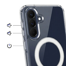 Avis Avizar Coque pour Galaxy A57 Rigide Compatible Accessoires MagSafe Transparent