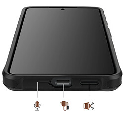 Acheter CaseMe Protection 2-en-1 pour Galaxy S26 avec Coque Détachable et Porte-Monnaie Noir