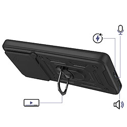 Avis Mayaxess Coque Anneau pour Redmi Note 15 5G avec Cache Caméra Coulissant Noir
