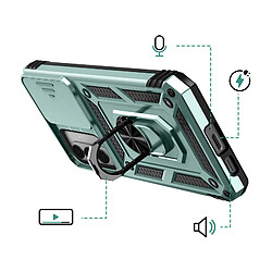 Avis Avizar Coque pour Galaxy S26 avec Bague Support et Cache Caméra Coulissant Vert