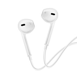 Mayaxess Écouteurs Filaires USB-C avec Micro intégré pour Fairphone 6 Blanc pas cher