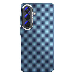 Avizar Coque pour Galaxy S26 Effet Aramide Compatible Qi2 / MagSafe / PixelSnap Bleu