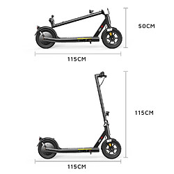 Avis Trottinette Électrique iScooter i9S 500W 30km 35km/h Pliable Double Freinage Suspension