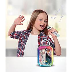 Lexibook La Reine des Neiges Karaoke Bluetooth Stitch avec 2 micros sans fil pas cher