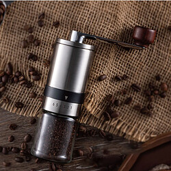 INF Moulin à café manuel K4 - Acier inoxydable et céramique pas cher
