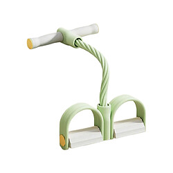INF Bande de résistance à pédale pour les pieds (conception à 6 tubes) Green