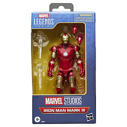 Hasbro Iron Man Marvel Legends Series - Figurine Iron Man Mark III 15 cm pas cher