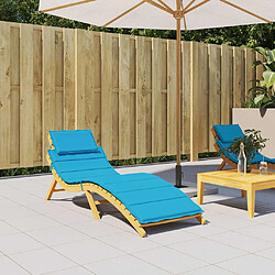VidaXL Lot de 2 Coussins de Chaise à Dossier Bas, Galette de Siège Imperméable, Coussin d'Extérieur Anti-glissement Jardin 377719 - Jardin