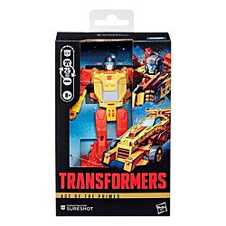 Hasbro Transformers Age of the Primes Deluxe Class - Figurine Targetmaster Sureshot 14 cm pas cher