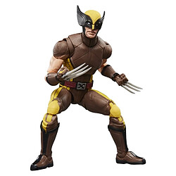 Hasbro Deadpool & Wolverine Marvel Legends - Figurine Wolverine (Brown Suit) 15 cm pas cher