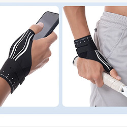 Avis INF Attelle de pouce légère unisexe - Support de poignet - Main gauche - Noir Black Main gauc