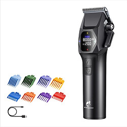 INF Tondeuse Électrique pour Animaux de Compagnie - Coupe de Poils Professionnelle, Silencieus