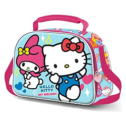 Karactermania Sanrio - Sac à goûter 3D Hello Kitty Friendship Blue