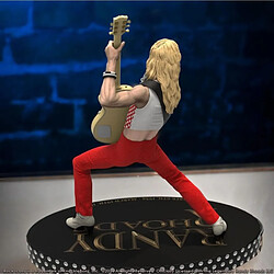 Avis Knucklebonz Randy Rhoads IV - Statuette Rock Iconz The Early Years Red Version 24 cm