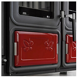 La Nordica Extraflame Cuisinière à bois 8.7 kw bordeaux - MILLY.16BORDEAUX - NORDICA EXTRAFLAME pas cher
