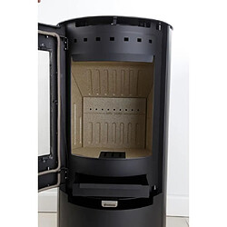 Poele a bois - ADURO 9.1 - 50292 - 6 KW - Noir pas cher