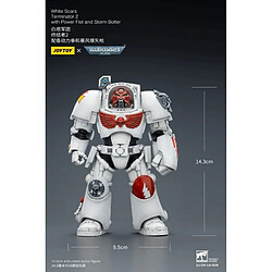 Warhammer 40k - Figurine White Scars Terminator 2 with Power Fist and Storm Bolter 14 cm pas cher
