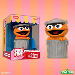 Acheter Super7 1, Rue Sésame - Figurine FUN! FUN! Oscar the Grouch (Orange) 13 cm
