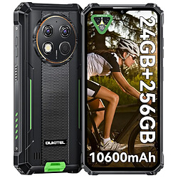 Smartphone OUKITEL G1 24Go RAM 256Go 10600mAh IP68/IP69K Vert