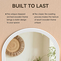 Acheter Bytelike Miroir sur pied - Blanc