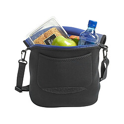 Built Sac à Lunch Isotherme Type Messenger pour Vélo avec Sangle d'Attache Guidon Noir