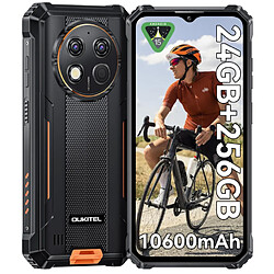 Smartphone OUKITEL G1 24Go RAM 256Go 10600mAh IP68/IP69K Orange