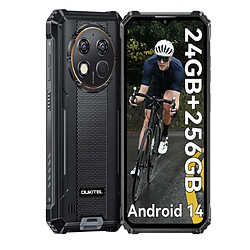 Smartphone OUKITEL G1 24Go RAM 256Go 10600mAh IP68/IP69K preto