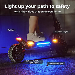 Avis Trottinette Électrique iScooter iX7Pro Double Moteu 2000W 48V17,5Ah 65km Pliable 25-60km/h