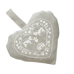 Les Ateliers du Linge Coeur deco montagne coeur