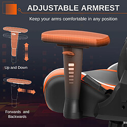 Avis ByteLike Fauteuil gaming ergonomique - Noir et orange