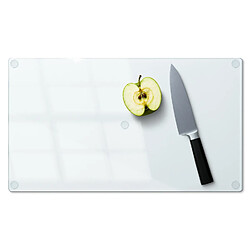 Tulup Planche à Découper 52x30 cm Rectangulaire Transparente 1 pièce