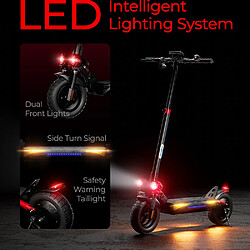 Avis Trottinette Électrique Pliable iScooter iX4 800W 45km/h 48V15Ah 40-45km APP 10"