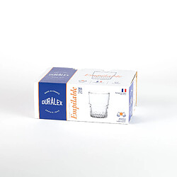 Duralex Empilable - Verre Transparent 20cl (lot de 6)