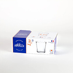 Duralex Lys - Verre transparent 21 cl (Lot de 6)