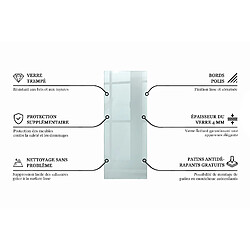 Acheter Tulup Plateau De Table - 125x50 cm - Rectangulaire - Transparente - 1 pièce