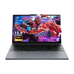 Ninkear PC Portable 15,6" FHD Intel N95 - 16GB RAM, 512GB SSD - Ordinateur Portable