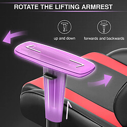 Acheter ByteLike Fauteuil de gaming ergonomique - Noir et rouge