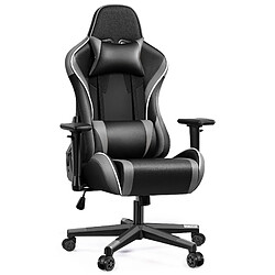 ByteLike Fauteuil gaming ergonomique - Noir et gris